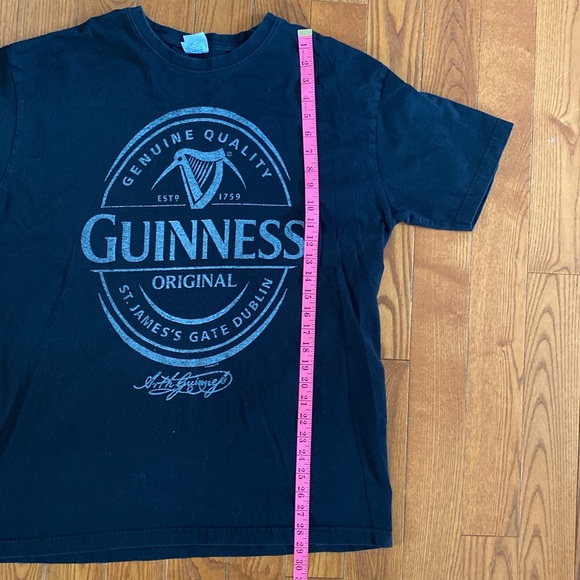 Blank T Guinness Original men’s 2XL black short sleeve t shirt. - Picture 4 of 9